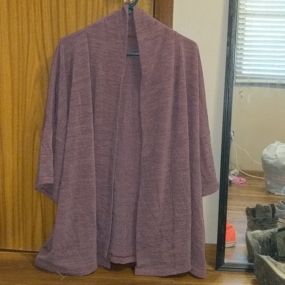 Purple pull over